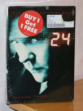 24 Season Three Collector's Edition DVD Set. NWT Sealed.